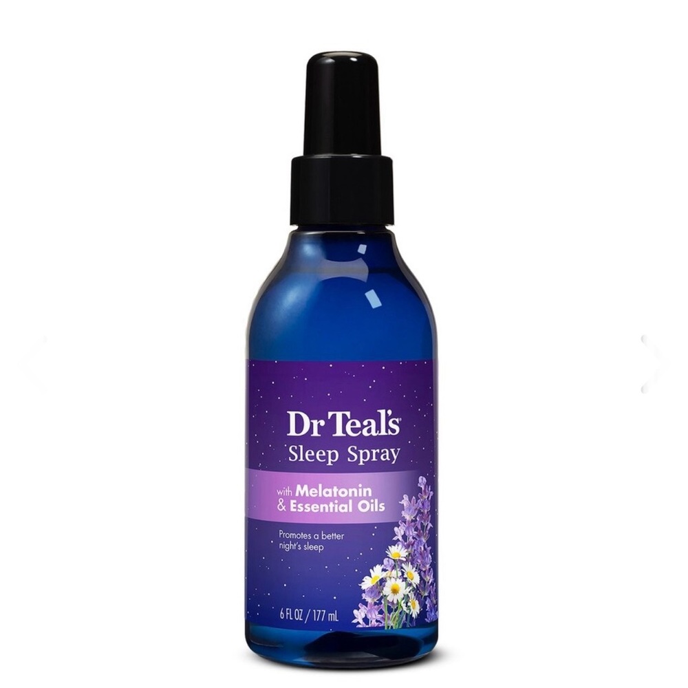 Dr Teal's Sleep Spray with Melatonin &
Essential Oils, 6 fl. oz.